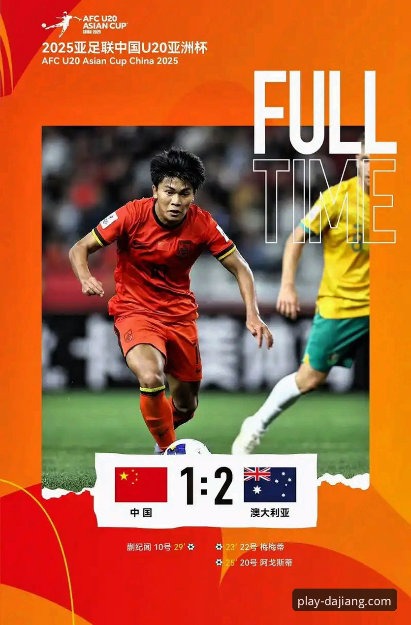 大江体育App U19国足1-0力克哥伦比亚,3大看点揭示年轻球队的成长密码